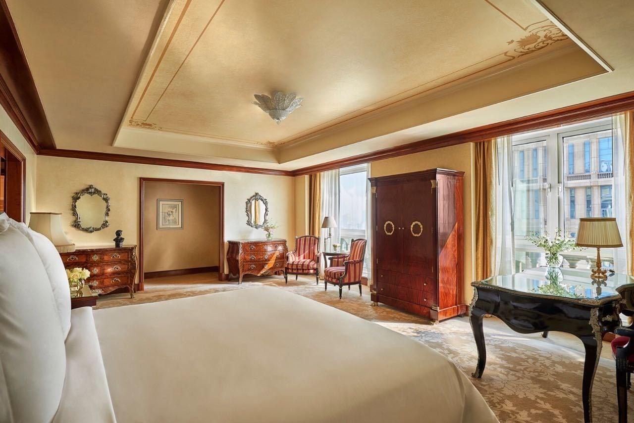 Four Seasons Cairo At The First Residence Giza Dış mekan fotoğraf A bedroom at the hotel