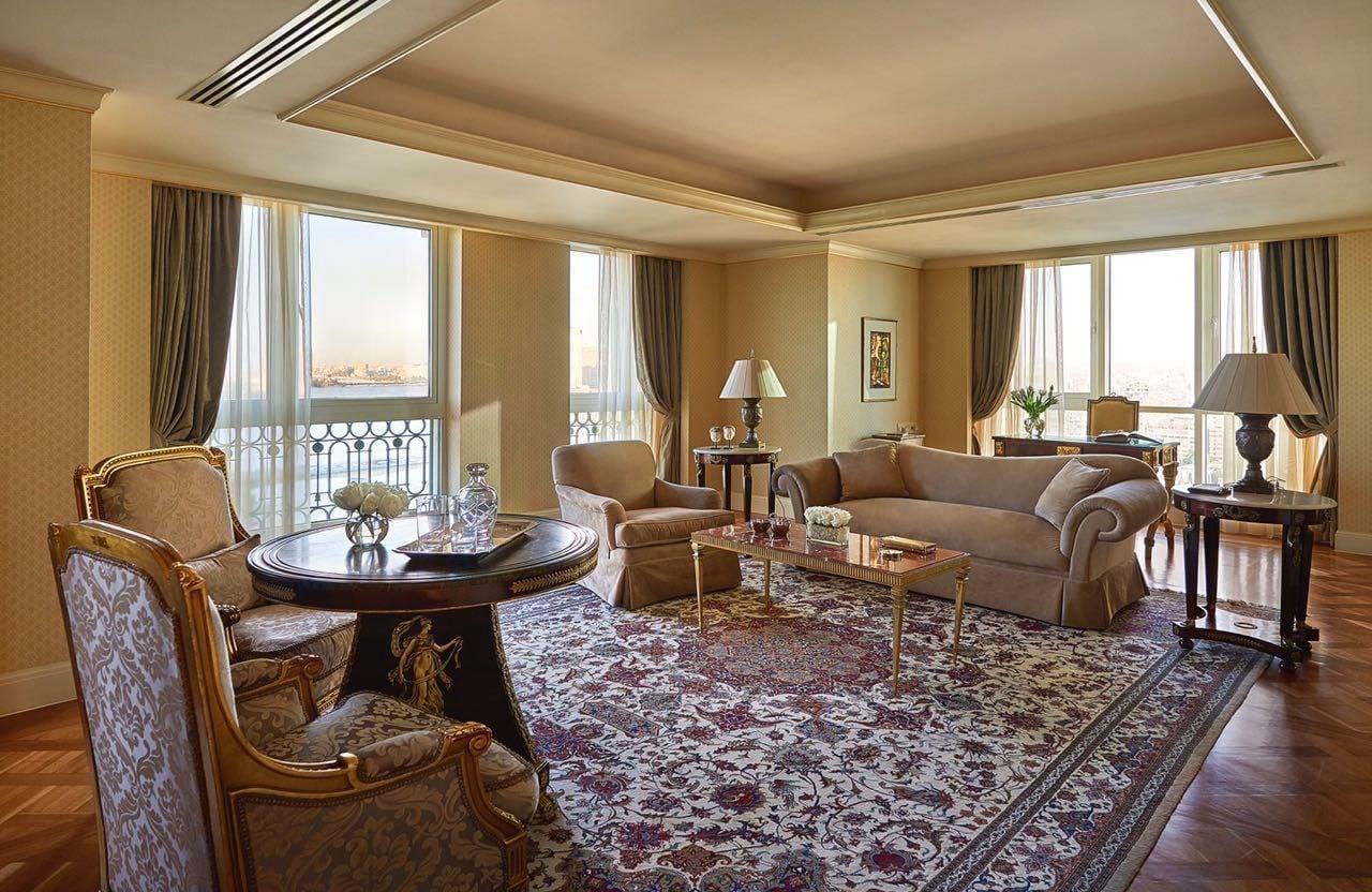 Four Seasons Cairo At The First Residence Giza Dış mekan fotoğraf A suite at the Four Seasons Hotel, Istanbul