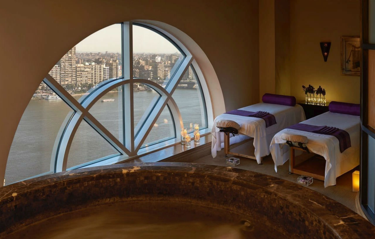 Four Seasons Cairo At The First Residence Giza Dış mekan fotoğraf The spa at the Four Seasons Hotel, Cairo